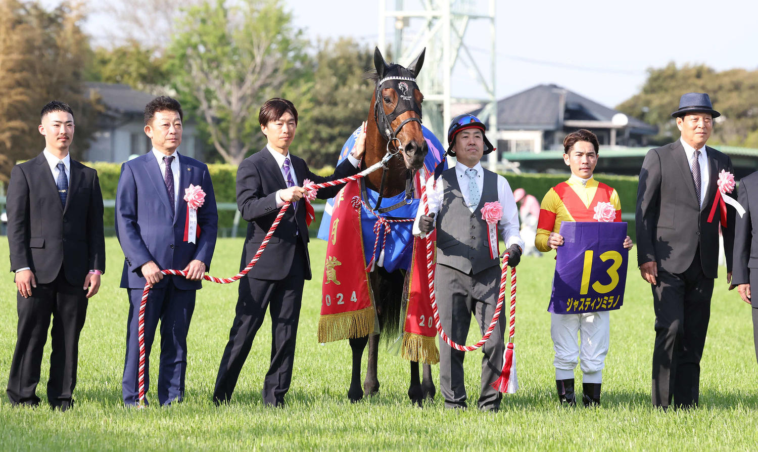 中山のG1レースで熱戦！ジャスティンミラノが圧倒的な力を見せる