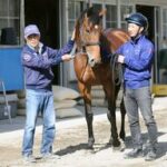 アーモンドアイの初子アロンズロッド、国枝厩舎に入厩!